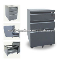 3-Drawer Mobile Pedestal File Putty